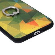 Badalink iPhone 7 Plus Case (5.5&quot;) 360 Degree Rotating Ring Holder Kickstand Shockproof Soft TPU Bumper Frame... N3