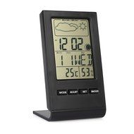 Indoor Humidity Monitor Hygrometer,LTC Digital Thermometer Monitor Home Weather Station with LCD Display Alarm...
