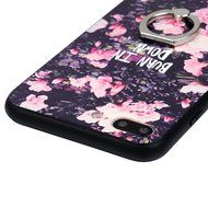 Badalink iPhone 7 Plus Case (5.5&quot;) 360 Degree Rotating Ring Holder Kickstand Shockproof Soft TPU Bumper Frame... N9