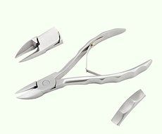 Toenail Clipper - Professional Nail Nipper for Thick and Ingrown Toenails,Surgical Steel Grade Brushed Stainless...