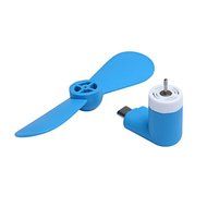 BESSKY Mini Portable Type-C Mobile Phone Cooling Fan For Google Nexus 5X/Huawei P9/ Oneplus 2 (Black) N10