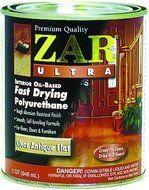 ZAR 33912 Antique Flat Ultra Fast Drying Polyurethane by ZAR