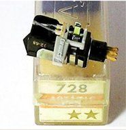 PHONOGRAPH RECORD PLAYER NEEDLE CARTRIDGE FOR EUPHONICS U12-5 ASTATIC 728 728D