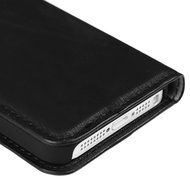 iPhone SE Case,iPhone 5S Case,iPhone 5 Case - Flip Wallet Case Stand Vintage Embossed Flowers PU Leather Texture... N40