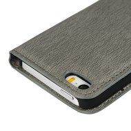 iPhone SE Case,iPhone 5S Case,iPhone 5 Case - Flip Wallet Case Stand Vintage Embossed Flowers PU Leather Texture... N41