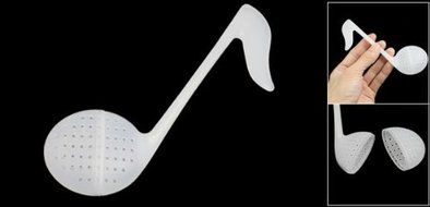 BDS - Grip-Easy Tea Infuser in Music Note Style (Green)