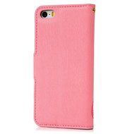 iPhone SE Case,iPhone 5S Case,iPhone 5 Case - Flip Wallet Case Stand Vintage Embossed Flowers PU Leather Texture... N42