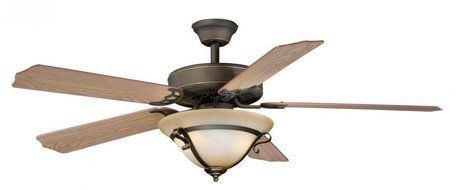 Vaxcel FN52297BN-34 Medallion Ceiling Fan, 52&quot;, Brushed Nickel Finish N3