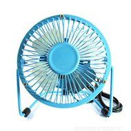 USfafa Mini Usb Table Desk Personal Fan Metal Blades Usb Cable For Laptop/Pc Powered By Netbook, Computer And... N10