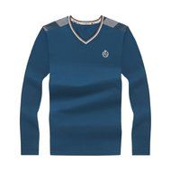 Yaheeda Men's Autumn Long Sleeve Shirt V Neck Casual Fit Tops Cotton T-Shirt N7