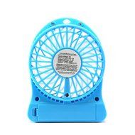 FOLOTE 4-inch Mini Hand Held Portable USB Fan Powered by Lithium Rechargeable Battery, 4 Blades, 3 Speeds Wind... N13