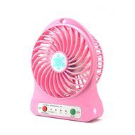 FOLOTE 4-inch Mini Hand Held Portable USB Fan Powered by Lithium Rechargeable Battery, 4 Blades, 3 Speeds Wind... N15