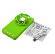 Momoday&reg; Hand-held Mini Fan Mirror fan Ultra-thin Electric-Powered Cooler 3 Speeds Portable Mini USB Summer Fan... N25