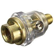 1/4 Inch BSP Mini In-Line Oiler For Pneumatic Tool&amp;Air Compressor Pipe N3