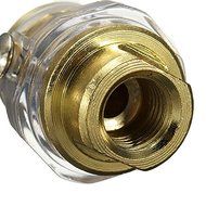 1/4 Inch BSP Mini In-Line Oiler For Pneumatic Tool&amp;Air Compressor Pipe N4