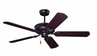 Emerson Ceiling Fans CF755BS Designer 52-Inch Energy Star Ceiling Fan, Light Kit Adaptable, Brushed Steel Finish N6