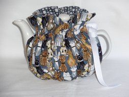 2 Cup Cute Kittens Reversible Tea Pot Cozy