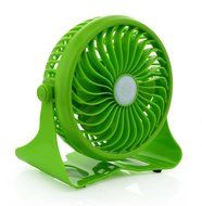 Happy-top 360 Degree Adjustable Wireless USB or 18650 Battery Powered Portable Desk Fan Mini Portable Fan Electric... N10