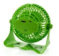 Happy-top 360 Degree Adjustable Wireless USB or 18650 Battery Powered Portable Desk Fan Mini Portable Fan Electric... N11