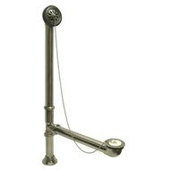 Kingston Brass CC2098 Brass Claw Foot Bath Drain, Satin Nickel by Kingston Brass