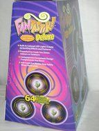 Fantastik! Deluxe Animated Light Show Cordless Fan, 64 Unique Lighting Effects! N3
