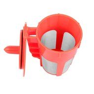 Powstro Reusable Coffee Filter, 2pcs Refillable Compatible with Keurig 2.0 K-Carafe (with Coffee Spoon)