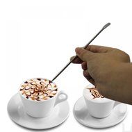 GOOTRADES Coffee Latte Art Pen Stainless Steel Tool Espresso Machine Cafe Home Kitchen (pack of 2) N2