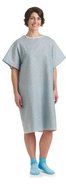 Bhmedwear Star Straight Back Closure Unisex Hospital Gown (2pk) by BH Medwear