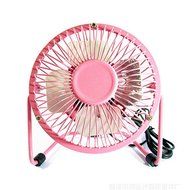 USfafa Mini Usb Table Desk Personal Fan Metal Blades Usb Cable For Laptop/Pc Powered By Netbook, Computer And... N14