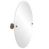 Allied Brass PMC-91-BBR 29-Inch X 21-Inch Oval Tilt Mirror, Brushed Bronze by Allied Brass
