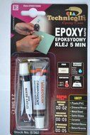 Technicqll Epoxy Adhesive Glue Rapid 5 Min For Metal Wood Glass Plastic Bricks Concrete Very Strong