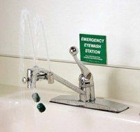 Faucet Mount Eye Wash Station, Continuous Flow by MOORE Medical