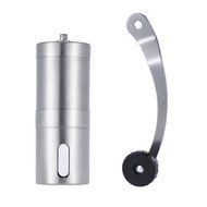Stainless Steel Manual Coffee Grinder, Punasi Portable Hand Coffee Bean Grinder with Adjustable Ceramic Burr