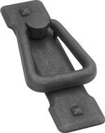 Belwith Pa0712-Bma 1 X 3-1/2 Ring Pull Black Mist Antique (Pack of 10) by Hickory Hardware
