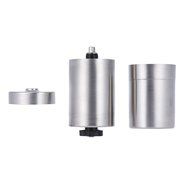 Stainless Steel Manual Coffee Grinder, Punasi Portable Hand Coffee Bean Grinder with Adjustable Ceramic Burr N3