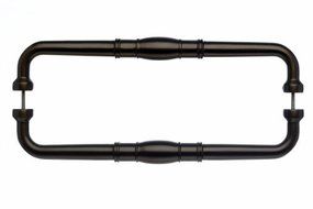 Top Knobs M849-12 Pair Normandy Back to Back Door Pull Bronze by Top Knobs