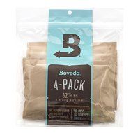 Boveda 62% RH 2-Way Humidity Control, Large 60 gram, 4-Pack