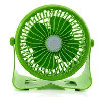 Happy-top 360 Degree Adjustable Wireless USB or 18650 Battery Powered Portable Desk Fan Mini Portable Fan Electric... N15