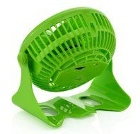 Happy-top 360 Degree Adjustable Wireless USB or 18650 Battery Powered Portable Desk Fan Mini Portable Fan Electric... N16