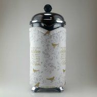 Mom Themed, French Press Cozy Cover, 8 cup Cafetiere Cosy