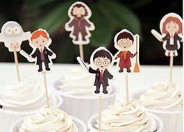 Harry Potter Assorted Cupcake Picks Set of 12