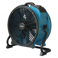XPOWER X-47ATR Variable Speed Sealed Motor Industrial Axial Air Mover Fan with Timer &amp; Power Outlets N4