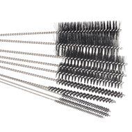 Ecrocy 8 Inch Nylon Tube Brushes, Diameter Variety Pack of 20