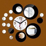 EverTrust(TM) new acrylic large wall clock quartz watch diy clocks 3d stickers living room europe reloj de pared... N2