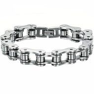 Stainless Steel Motorcycle Chain Men's Bracelets Bangles Fashion Jewelry