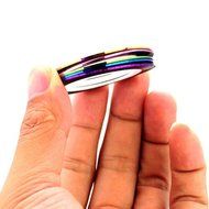 5 Rolls Golden Silver Line for Manicure Nail Art N4