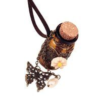 Women Fashion Retro Vintage Girls Drift Bottles Long Sweater Necklace Pendant FS