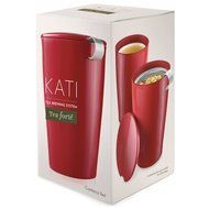 Tea Fort&eacute;&reg; KATI Cup Loose Leaf Tea Brewing System, Cranberry Red