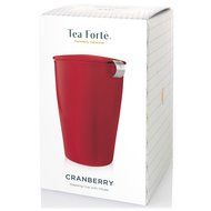 Tea Fort&eacute;&reg; KATI Cup Loose Leaf Tea Brewing System, Cranberry Red N2