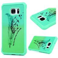 Galaxy S7 Case,Samsung Galaxy S7 Case - Shockproof TPU Gel Frame Bumper + Hard PC Back Shell Hybrid Case Scratch-Resistant... N56